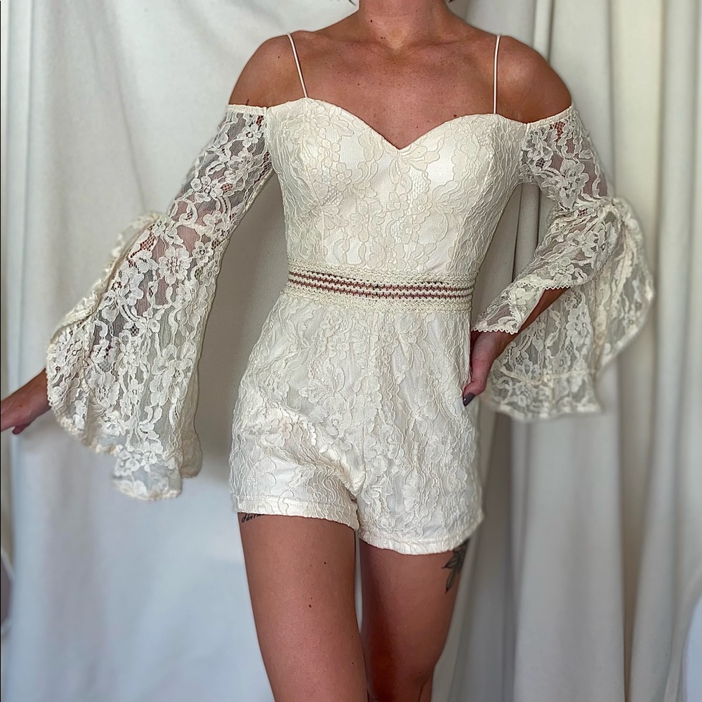 Lace Romper